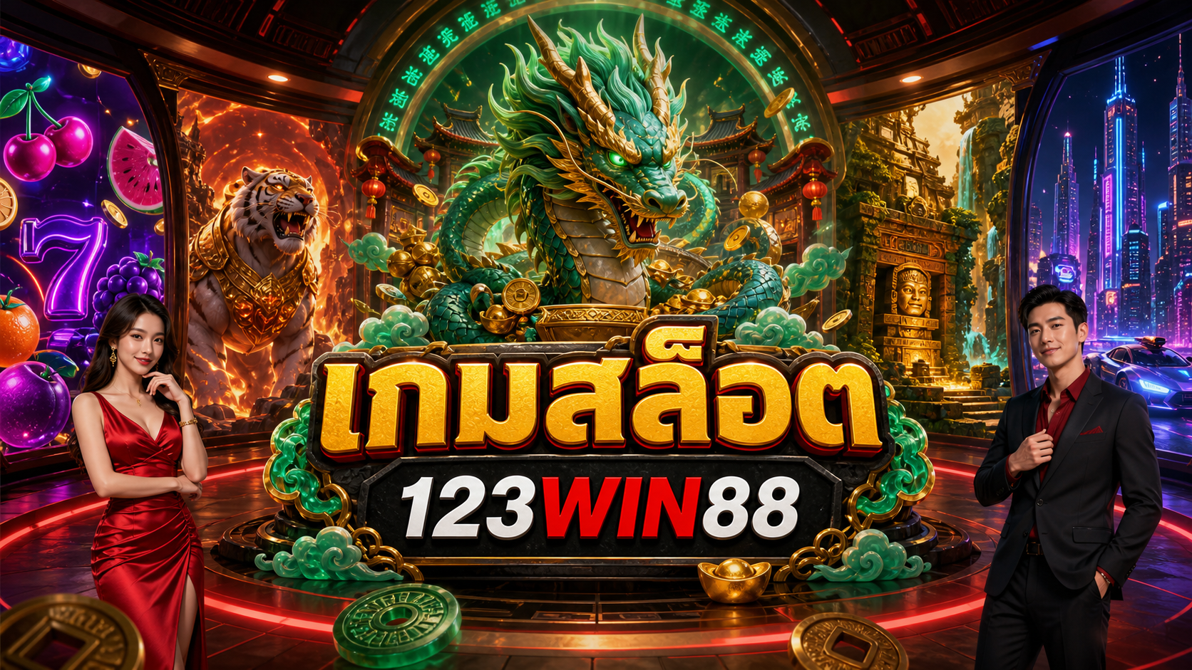 เกมสล็อต 123WIN88 หลายสไตล์